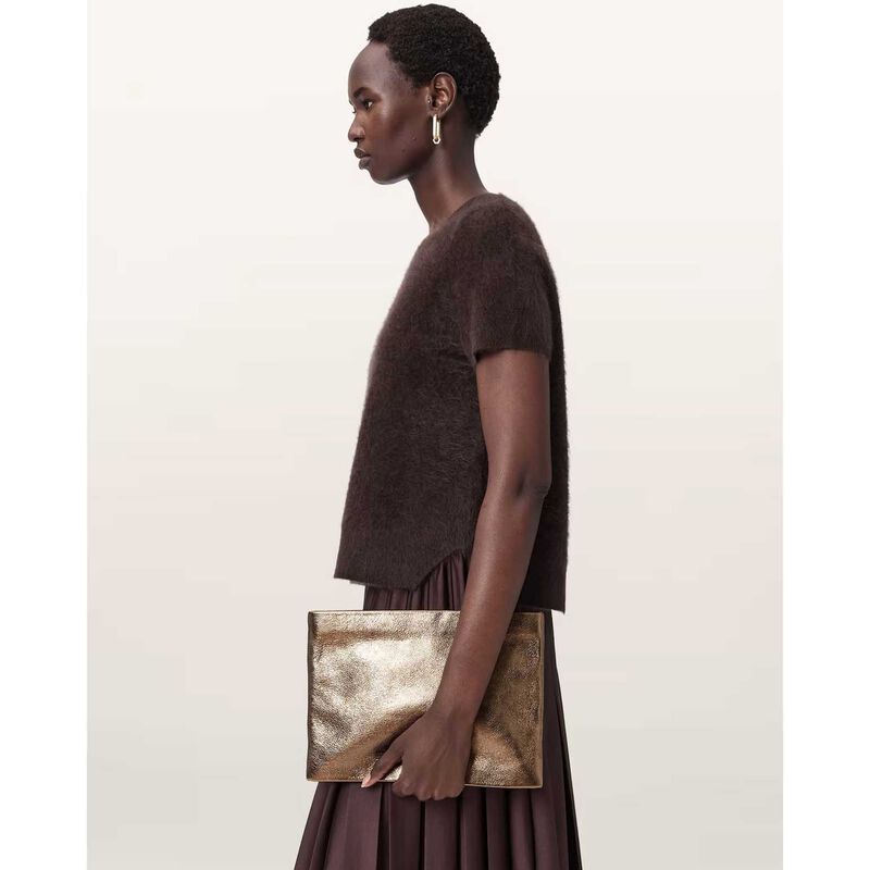 AllSaints Bettina Clutch Bag image number 1